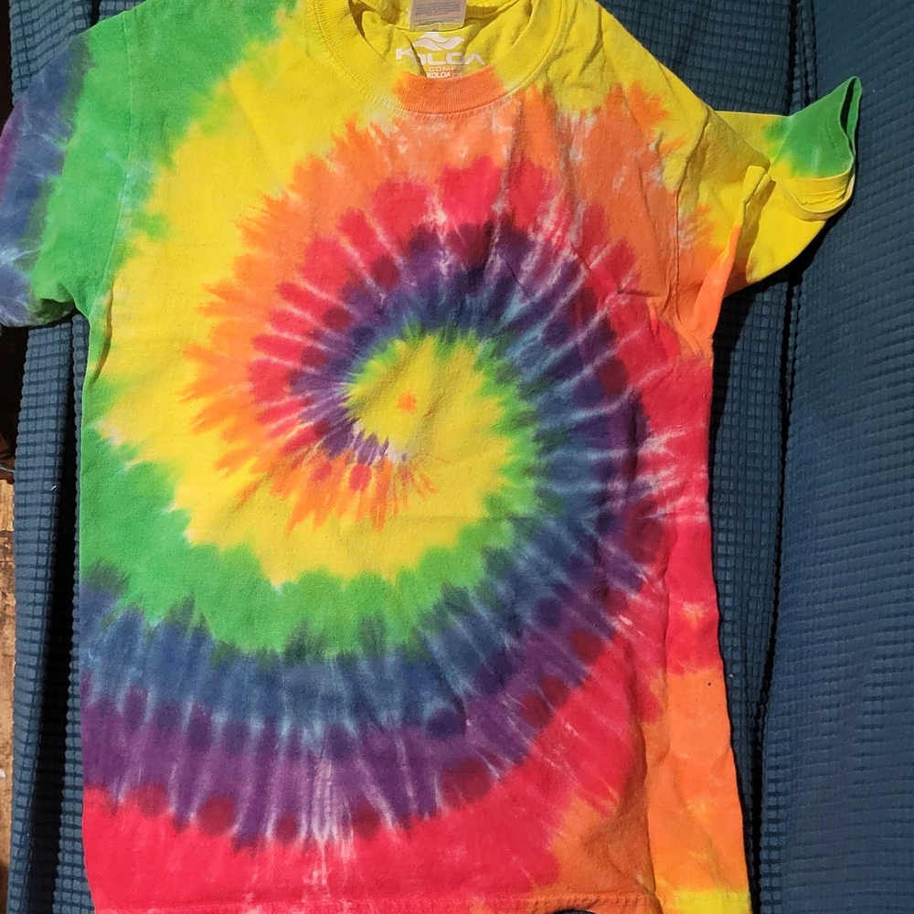 Colorful Tie-Dye Kids Shirt